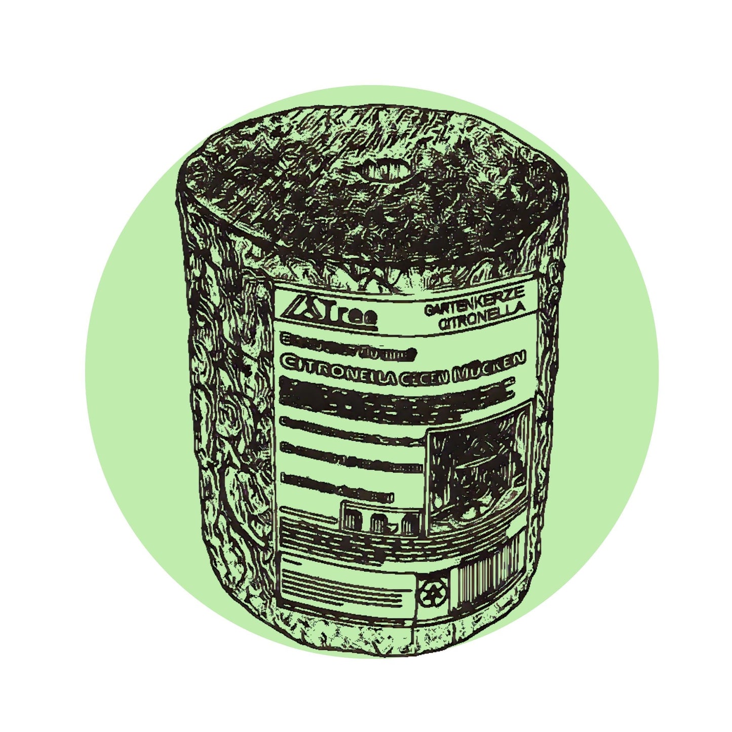 Schwedenfeuer Gartenkerze Fackel - LaTree