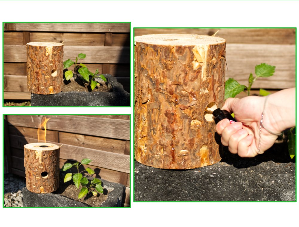 Schwedenfeuer Gartenkerze Fackel x2 - LaTree