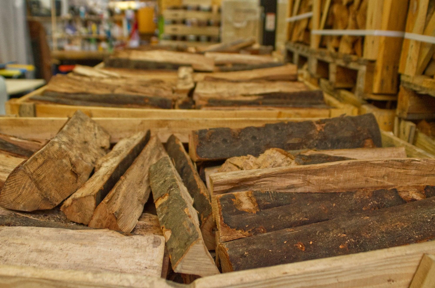 Brennholz Buche 1 RM Kaminholz = 1,5 SRM 50cm Ster Palette - LaTree